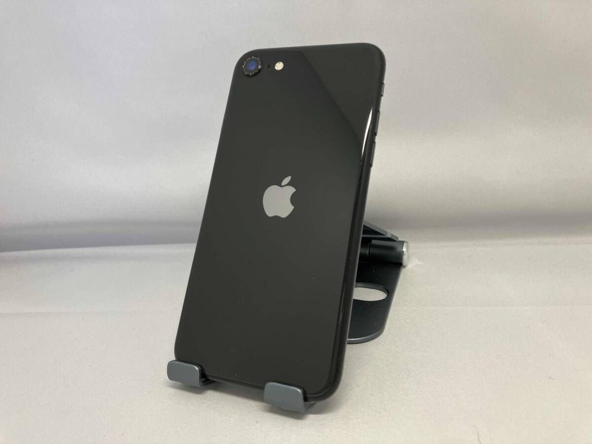 au 【SIMロックなし】MHGP3J/A iPhone SE(第2世代) 64GB ブラック au