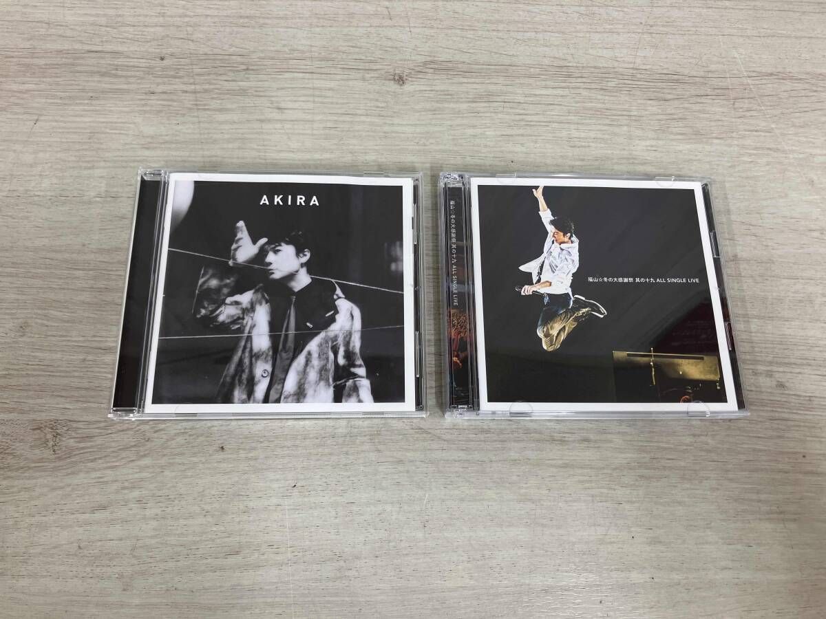 福山雅治 CD AKIRA(初回限定「ALL SINGLE LIVE」盤)(初回プレス仕様