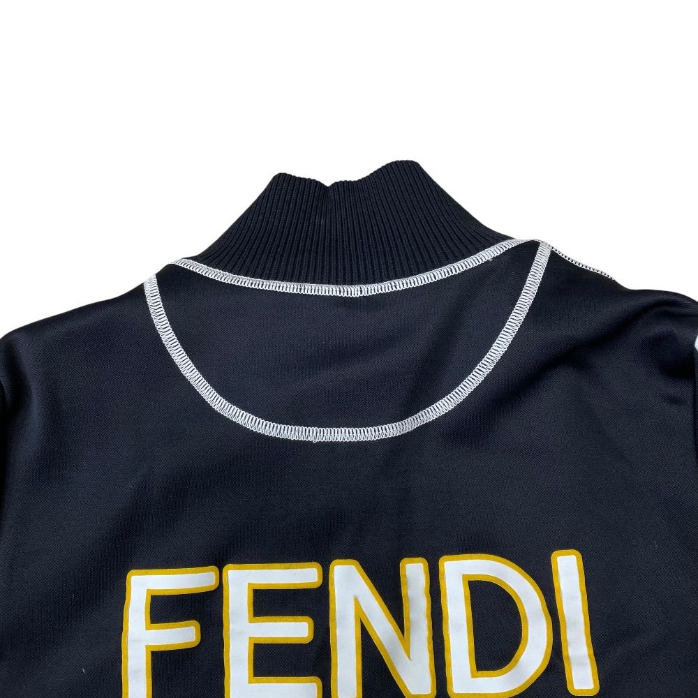 フェンディ ブラック ジップアップジャージ Fendi 【公式通販】