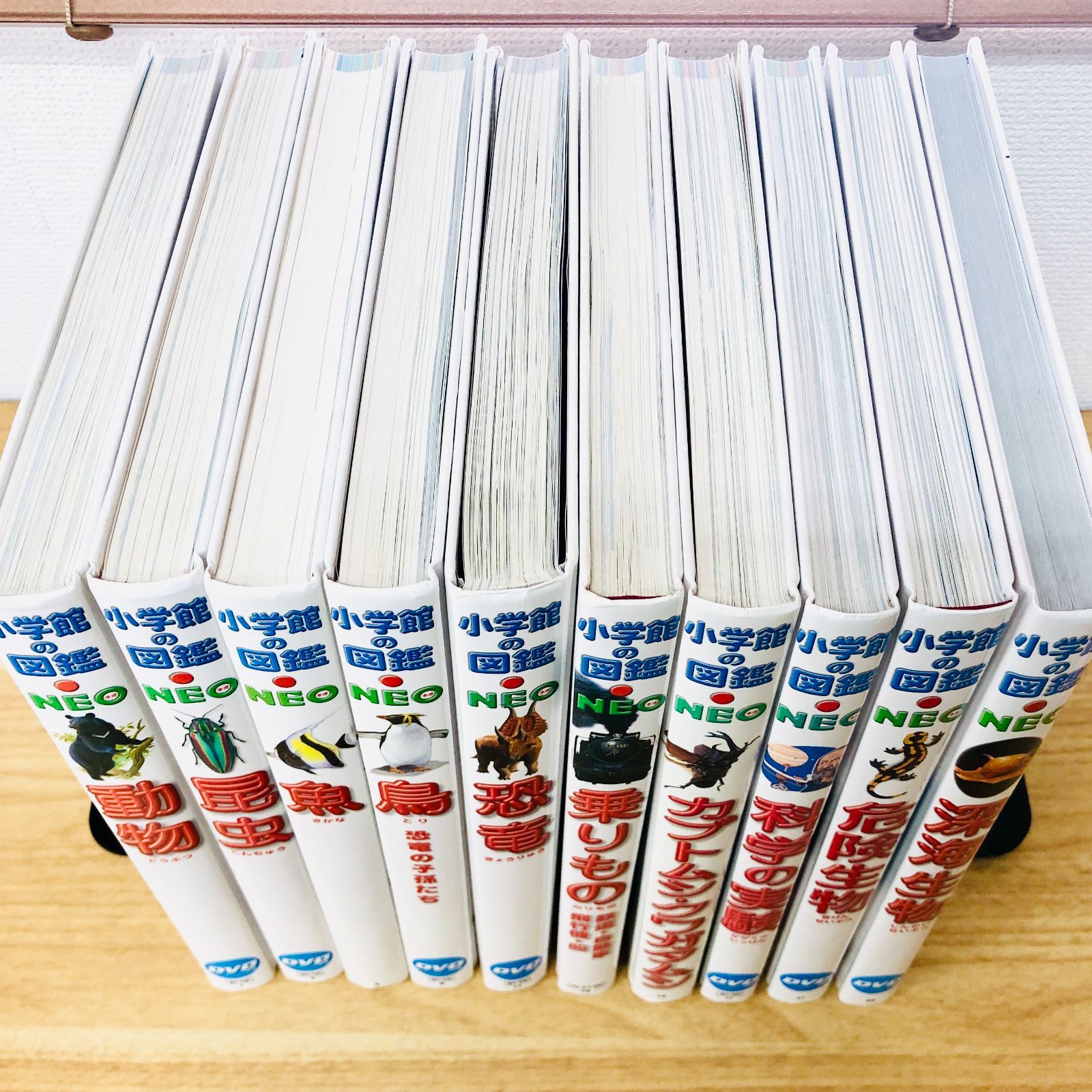 ◇[F]図鑑まとめ売り10冊 小学館の図鑑NEO DVD7枚付 新版入り - メルカリ