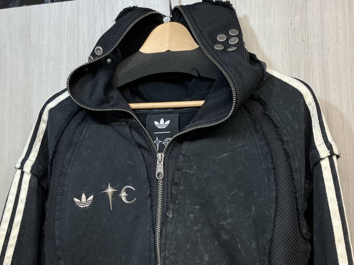 adidas × THUG CLUB TEAMGEIST HOODED ZIP UP ジップアップ パーカー 
