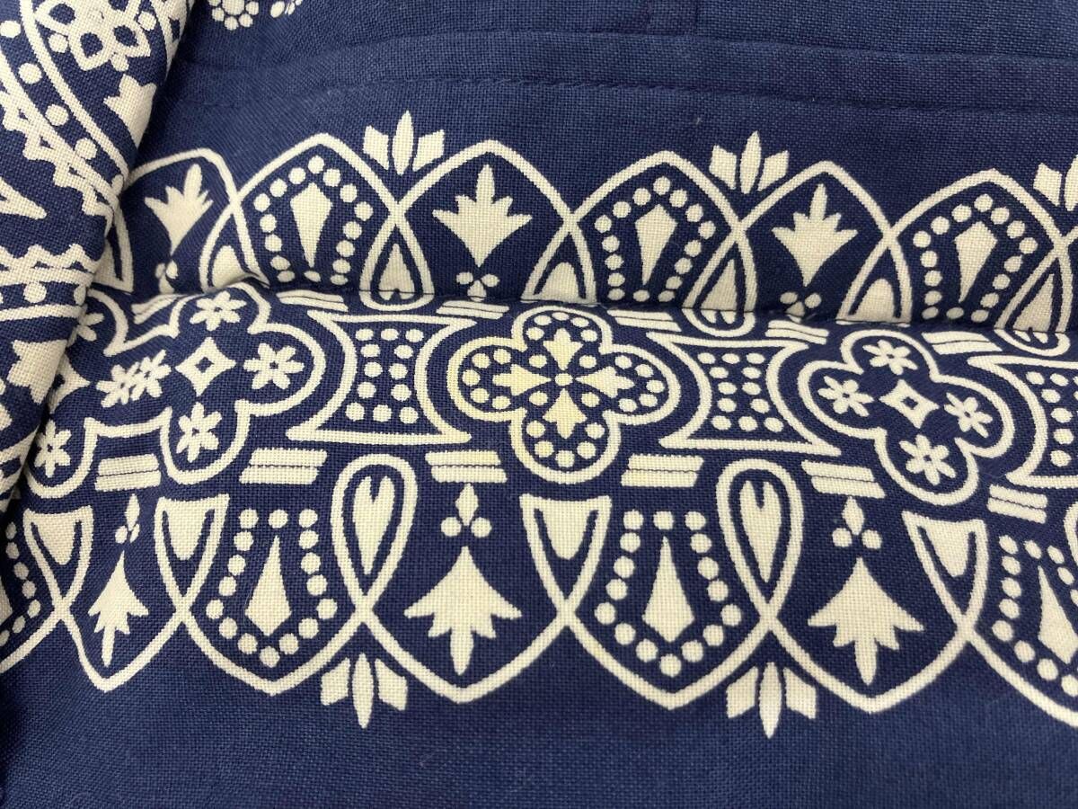 MIYAGIHIDETAKA ダウンベスト／BANDANA DOWN VEST／ペイズリー柄