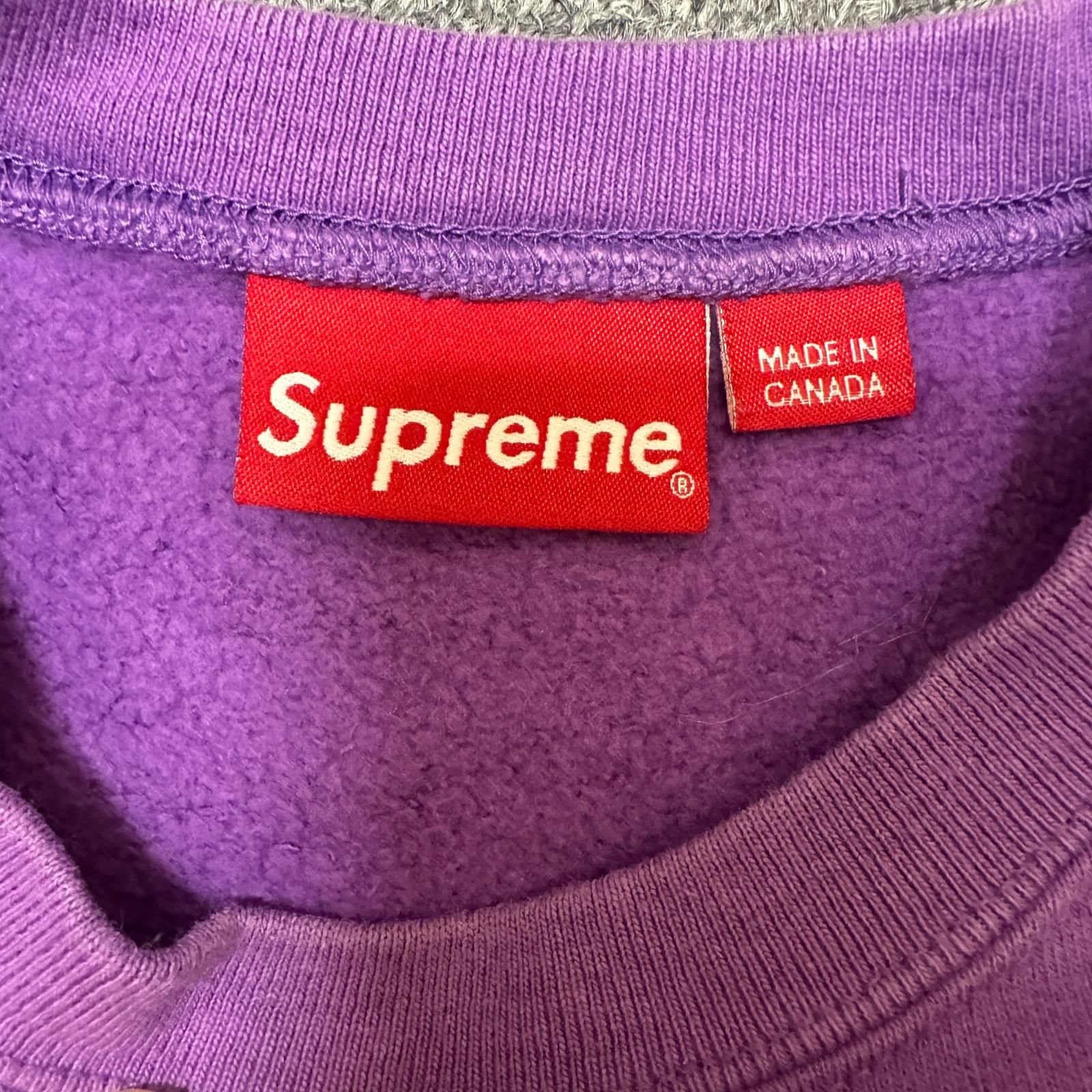 国内正規 Supreme 20SS CutOut Logo CrewNeck カットアウトロゴ クルー