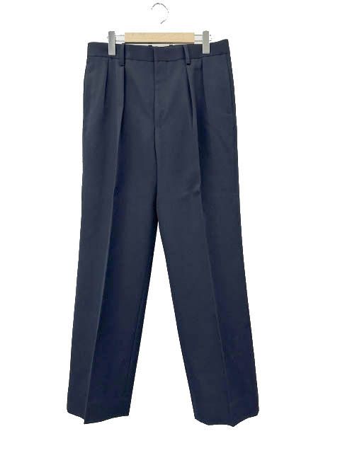 オーラリー AURALEE 18AW WOOL KID MOHAIR GABARDINE WIDE SLACKS
