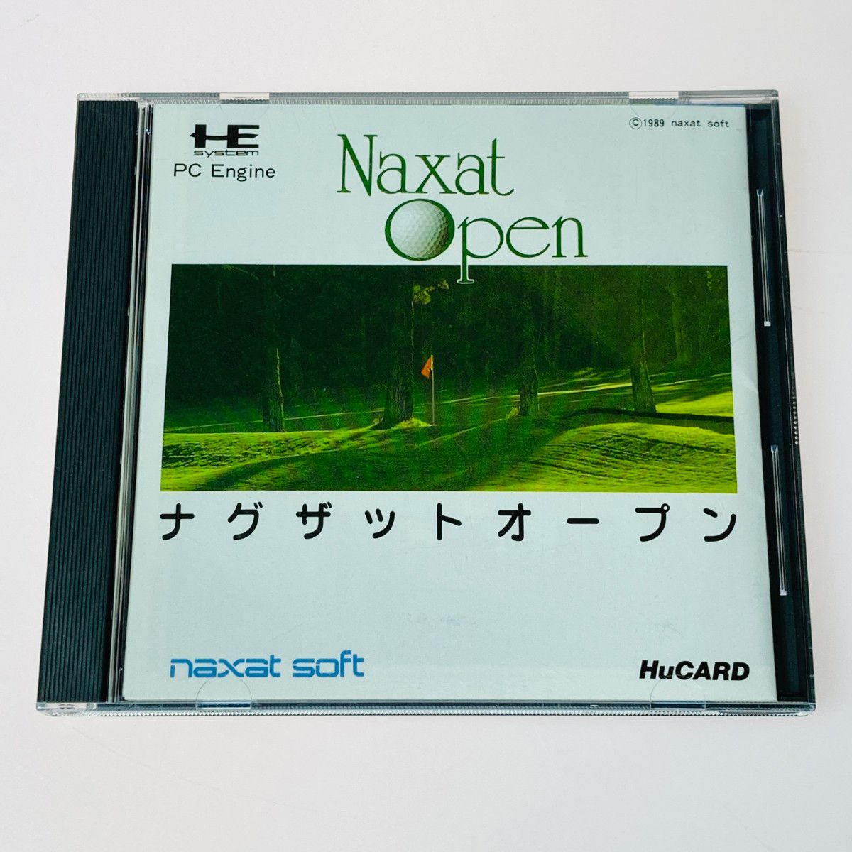 PCエンジン ナグザットオープン HuCARD 動作未確認 ジャンク