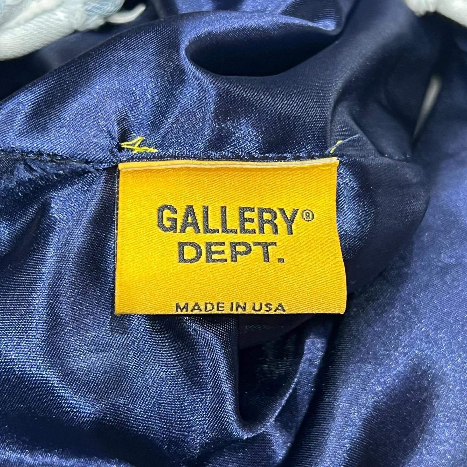 GALLERY DEPT. デニムパッチワークショーツ 再構築 ハーフパンツ 