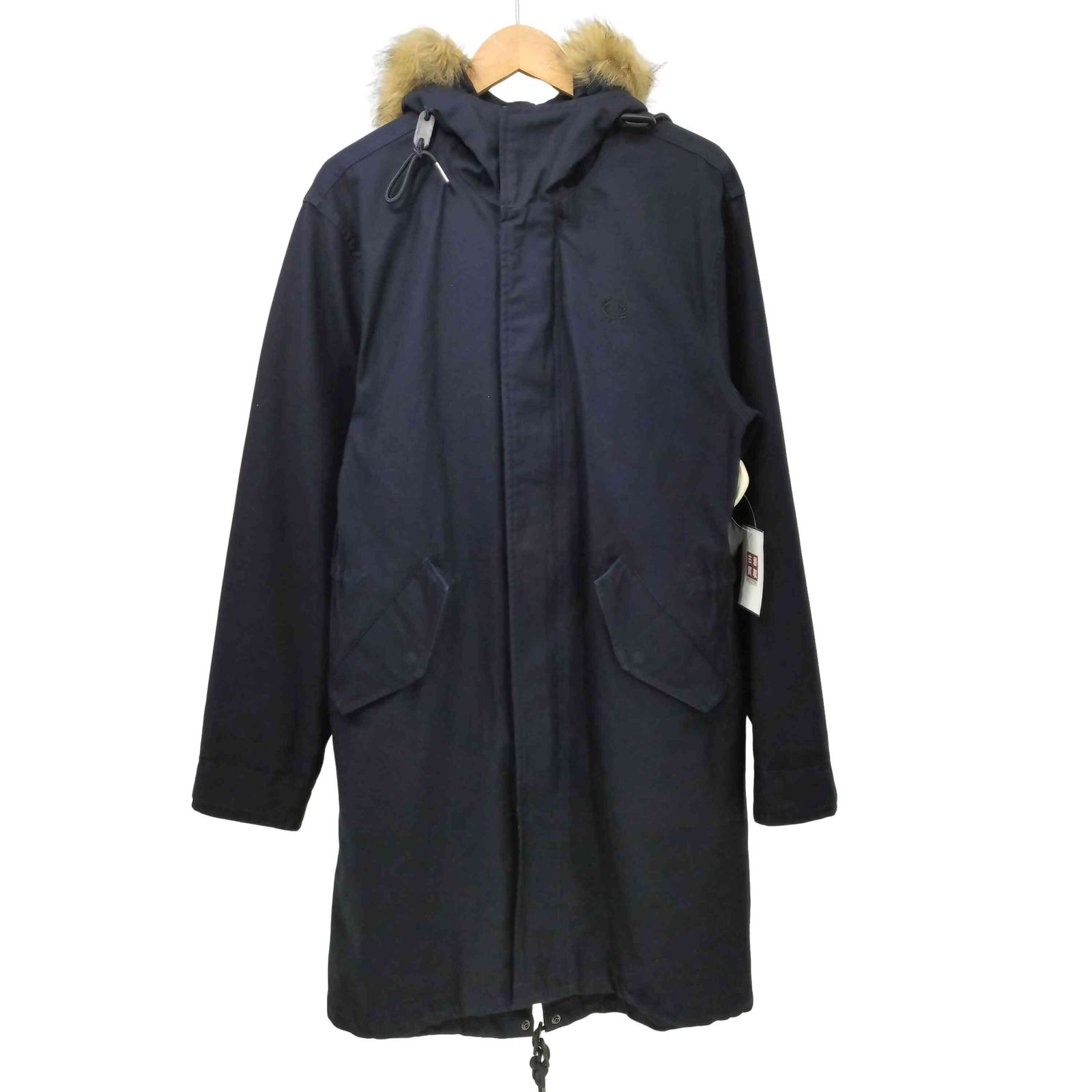 フレッドペリー FRED PERRY ZIP IN LINER PARKA ファー モッズコート