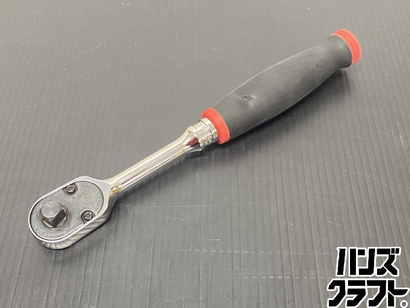 ●【送料無料】【中古品】Snap-on スナップオン FH80 ラチェットハンドル 差込角:3/8 全長:240mm