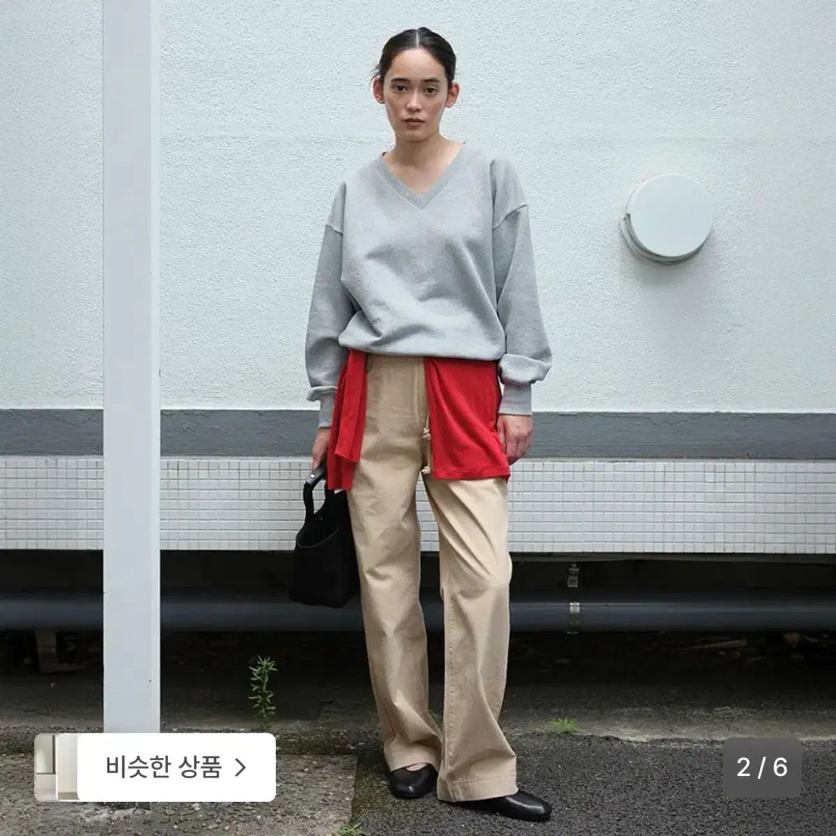 ore イージー cotton pants ベージュ