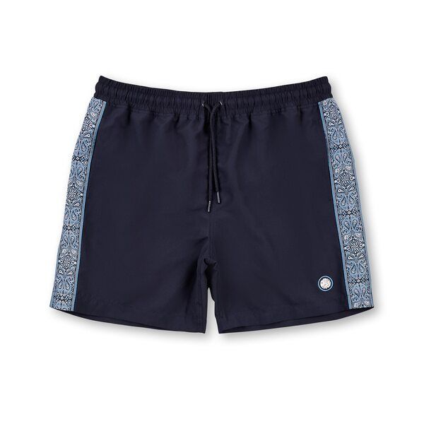 プレティグリーン メンズ 水着 ハーフパンツ・ショーツ ショートパンツ Pretty Green Eclipse Paisley Swim Shorts Navy ネイビー