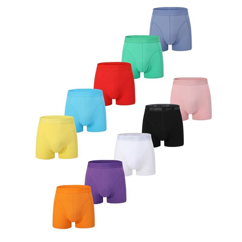 レークーパー メンズ アンダーウェア ボクサーパンツ Lee Cooper cooper 10 pack Hipster trunk Mens Bright Asst