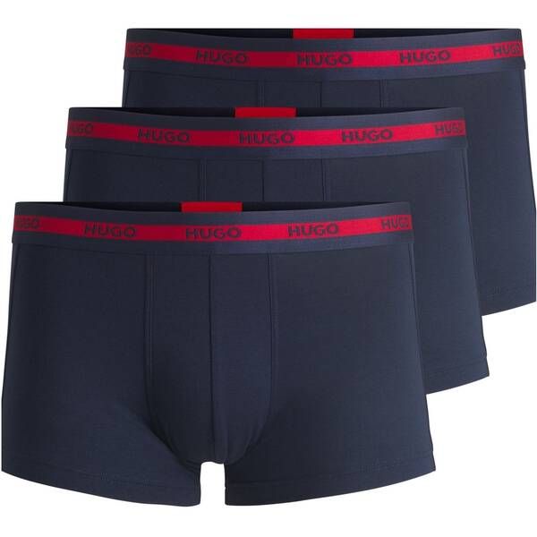 フューゴ メンズ アンダーウェア ボクサーパンツ Hugo Original 3 Pack Boxers Navy ネイビー