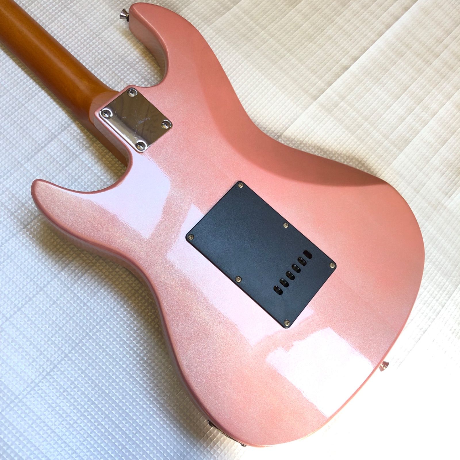 Elioth S303 ストラトタイプ ピンク エレキギター - メルカリ