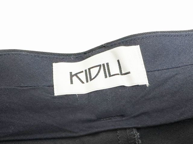 キディル KIDILL 23AW ZIP SHORT PANTS DRY TWILL KL778 ジップ ハーフ