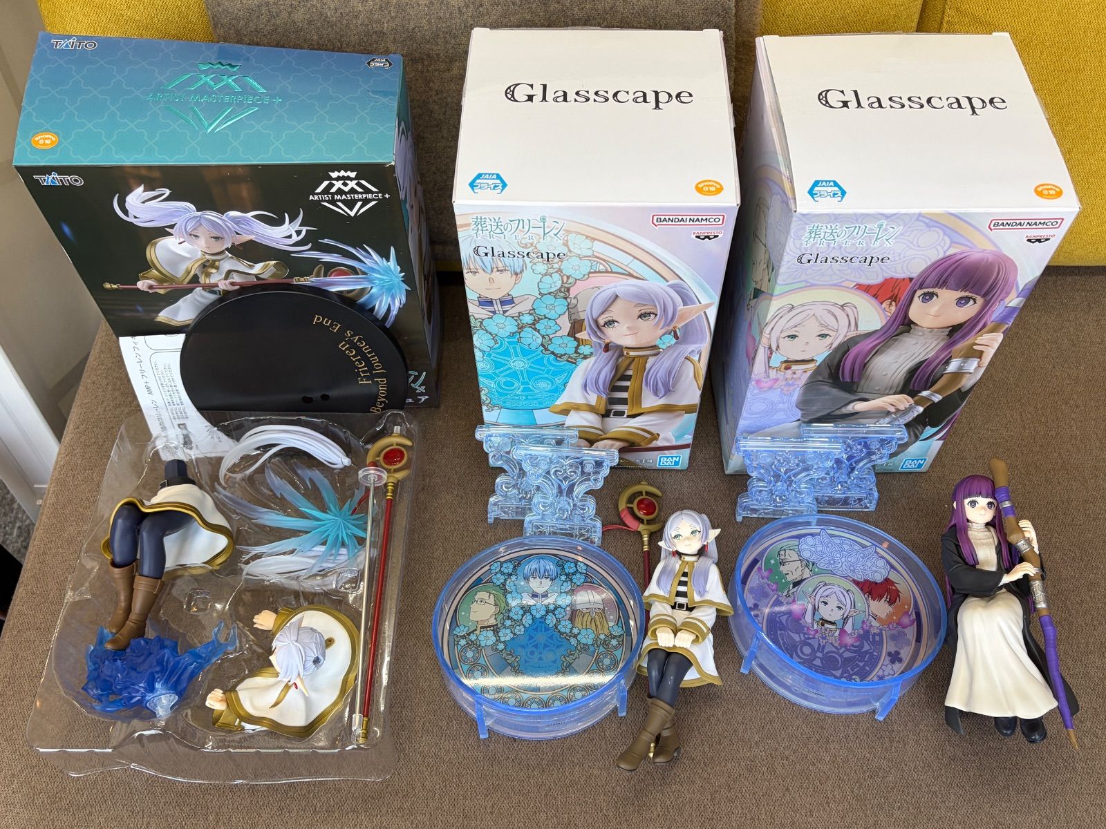 葬送のフリーレン 美品フィギュア13体セット 箱付き AMP+ Luminasta