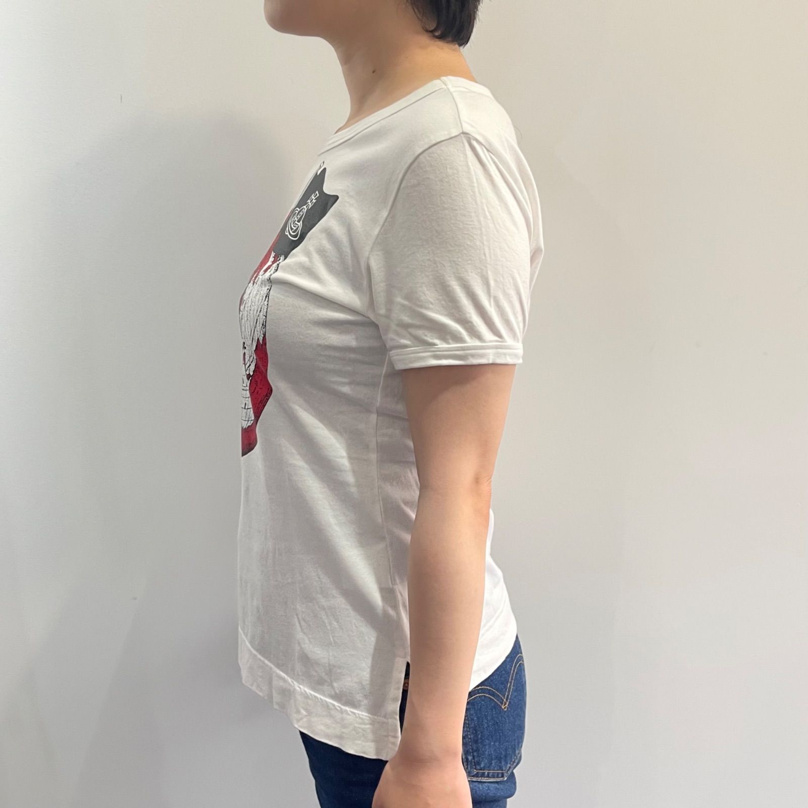 Vivienne Westwood REDLEBEL パイレーツハートオーブプリントTシャツ 