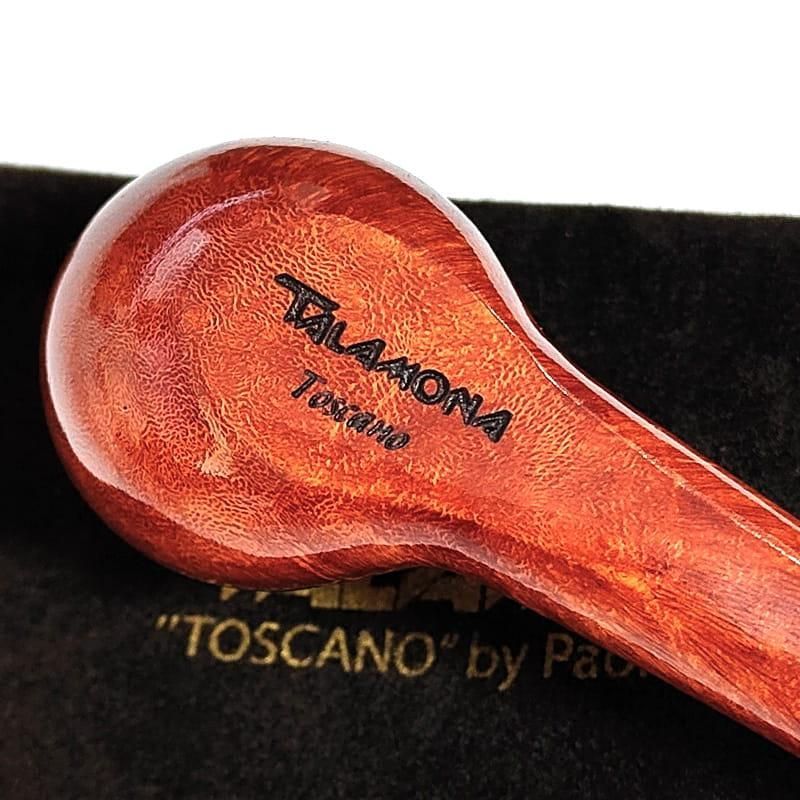 タラモナ パイプ 本体 ショートスモーク トスカーノ 天然木 スムース仕上げ 高級 ハンドメイド TALAMONA Toscanoブラウン 渋い イタリア おしゃれ タバコ メンズ ギフト かっこいい プレゼント