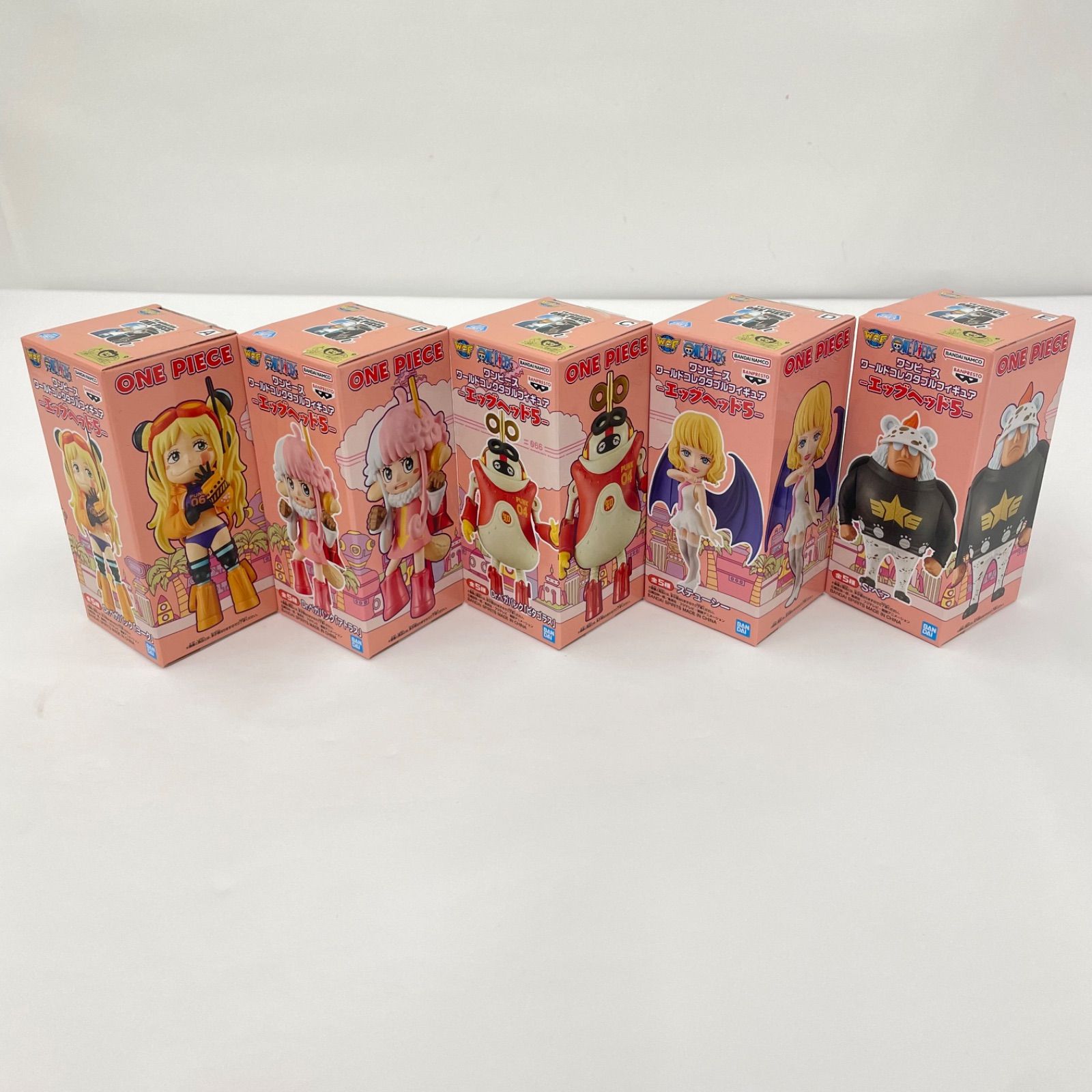 【瀬戸店】未開封 ワンピース ワールドコレクタブル(WCF) セット エッグヘッド5・鬼ヶ島2・鬼ヶ島3・鬼ヶ島6・クマバック王国【703-8951】 【瀬戸店】未開封 ワンピース ワールドコレクタブル(WCF) セット エッグヘッド5・鬼ヶ島2・鬼ヶ島3・鬼ヶ島6・クマバック王国【703-8951】