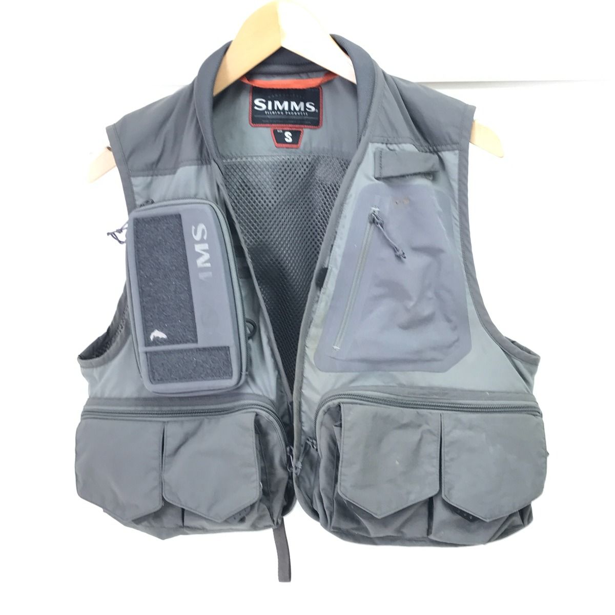 SIMMS フィッシングベスト フリーストーンベスト US-S JP-M グレー