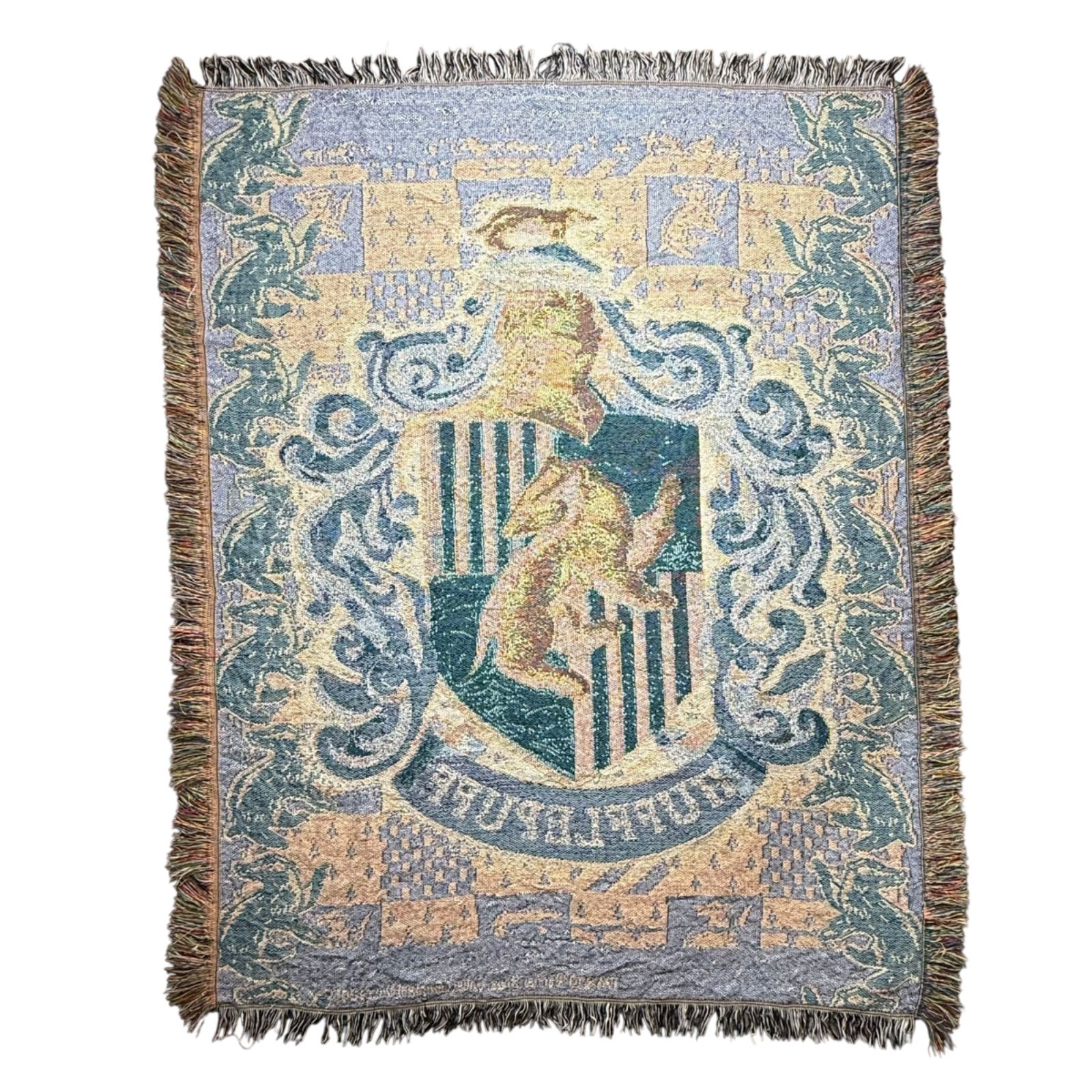 ハリーポッター ハッフルパフ ラグ115cm×150cm | ハッフルパフ寮 