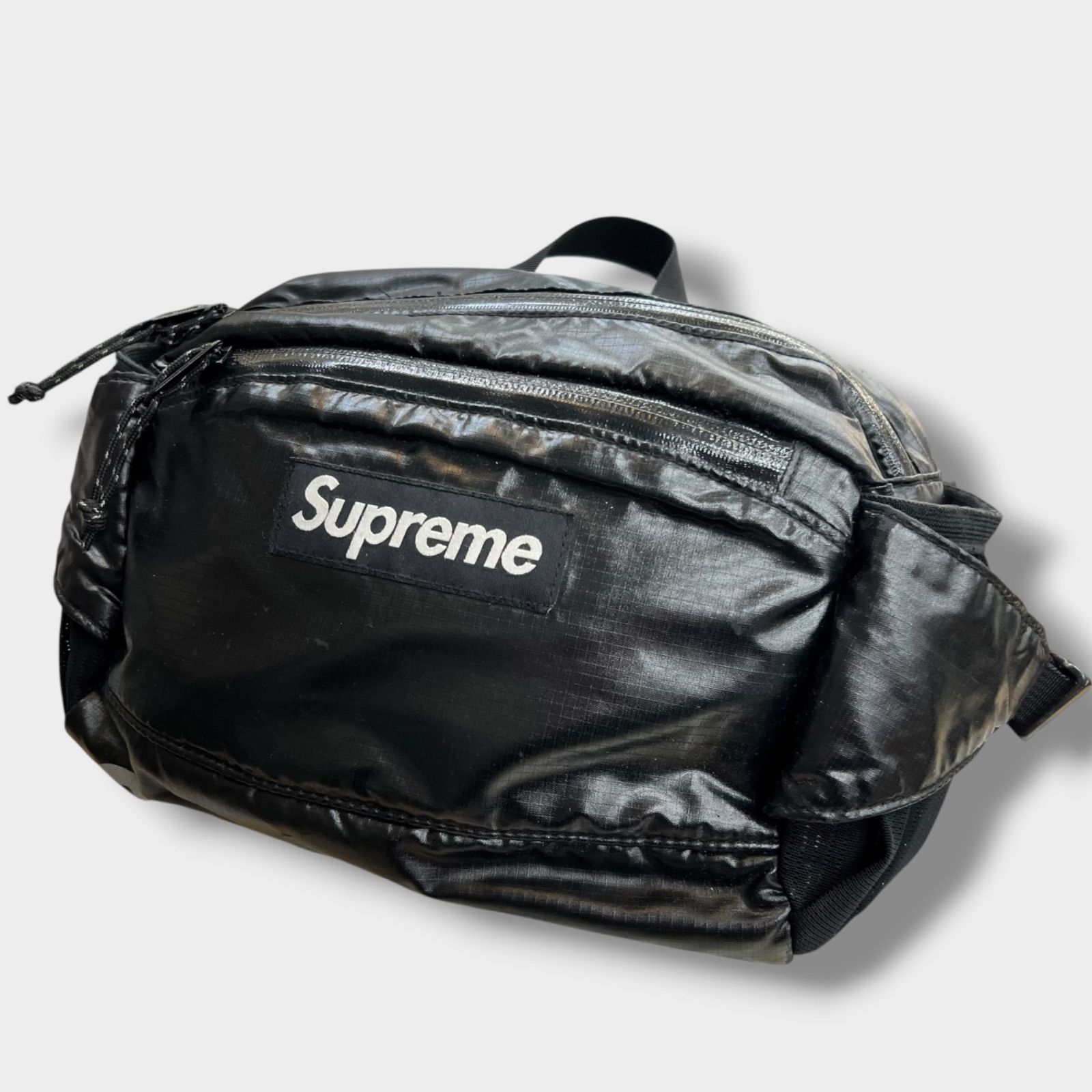 Supreme ウエストバッグ 17aw Waist Bag ブラック シュプリーム-公式
