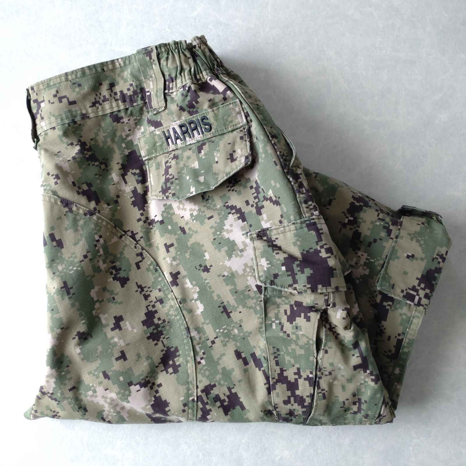 古着 USN 米海軍実品 NWU タイプⅢ AOR2 森林型 ミリタリーパンツ