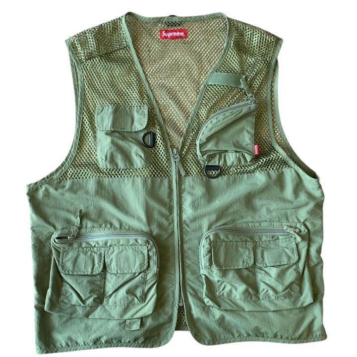 SUPREME ナイロンメッシュベスト 18ss Supreme Mesh Utility vest シュプリーム メッシュベスト