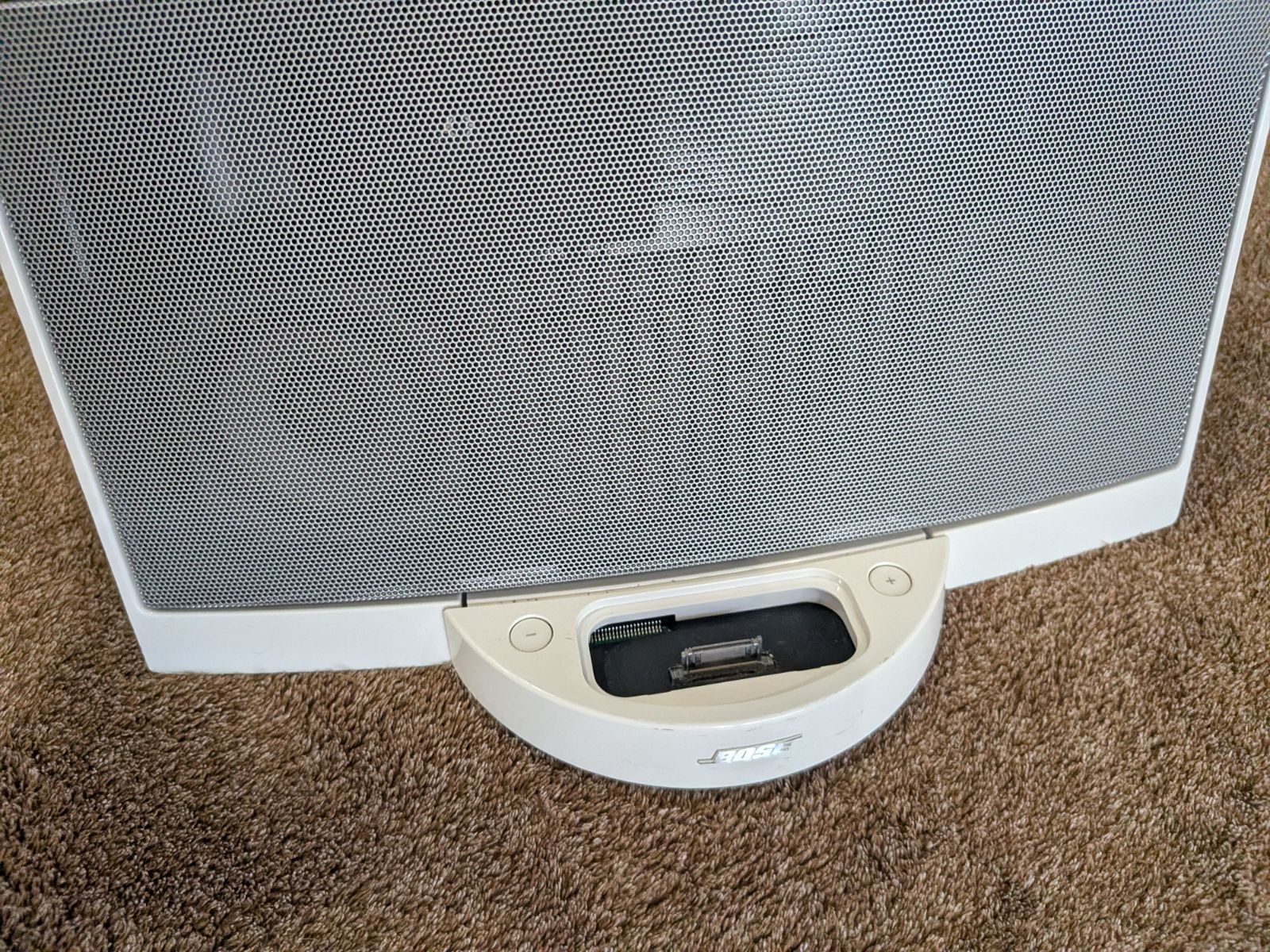 iPod動作確認済】BOSE SoundDock ホワイト 付属品・説明書付 - メルカリ