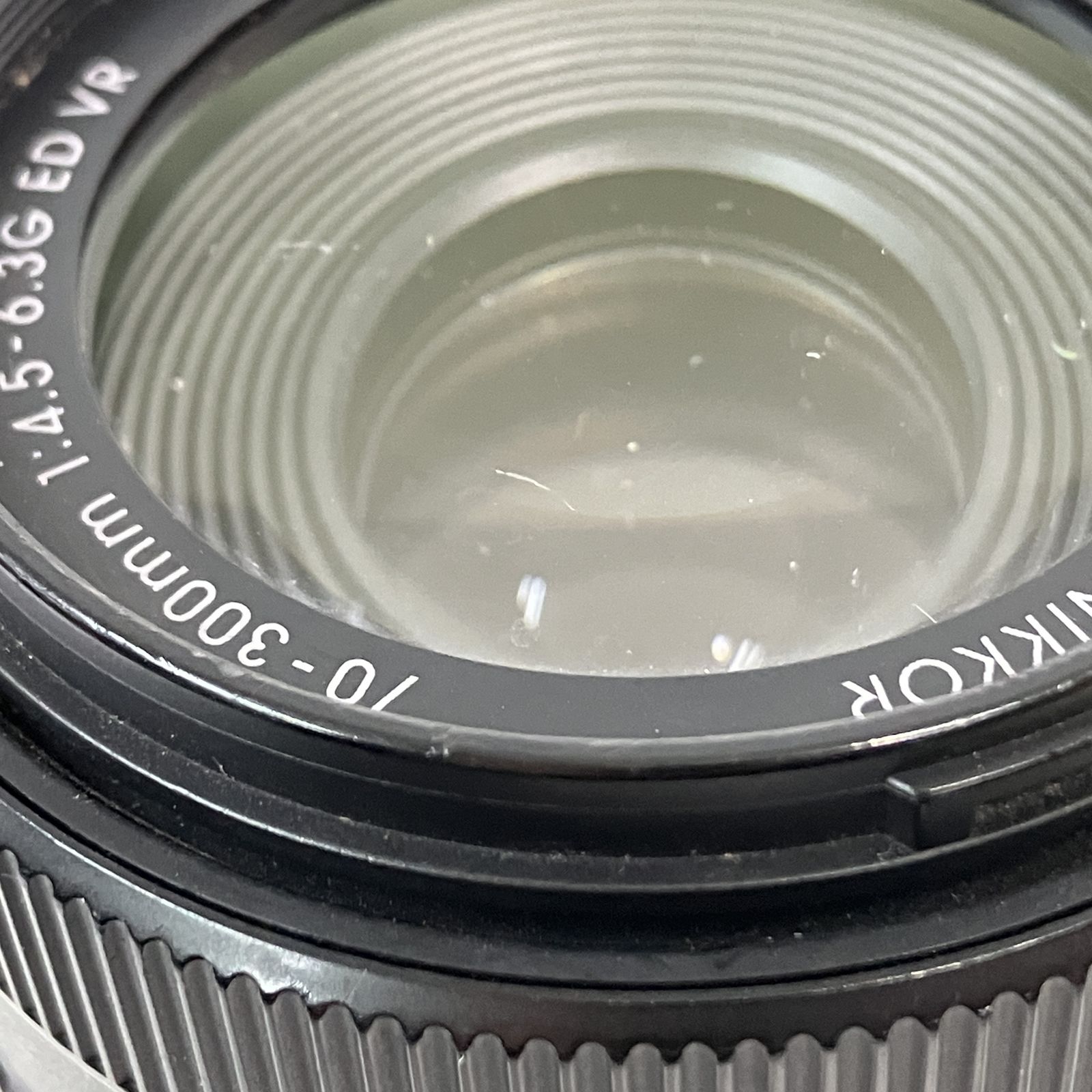 NIKON ニコン AF-P NIKKOR 70-300mm F4.5-6.3 G ED VR 超望遠ズームレンズ 撮影機器 中古 訳有 N11201194