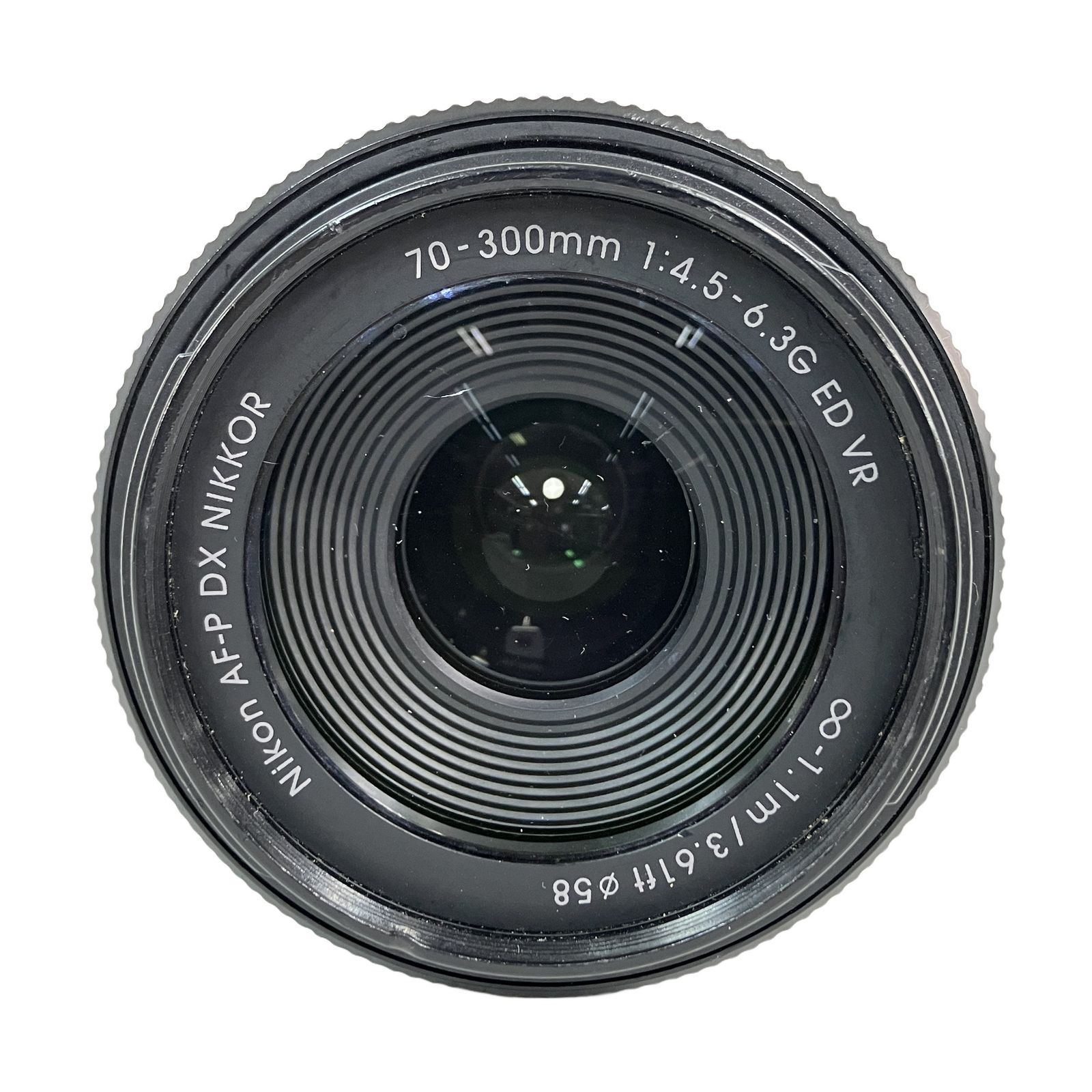 NIKON ニコン AF-P NIKKOR 70-300mm F4.5-6.3 G ED VR 超望遠ズームレンズ 撮影機器 中古 訳有 N11201194