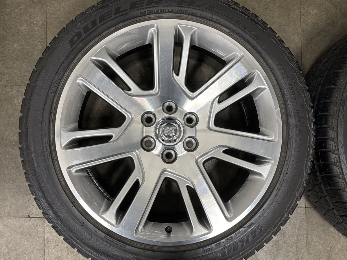 ホイールのみ販売可能】キャデラック エスカレード 純正 22in 9J +24