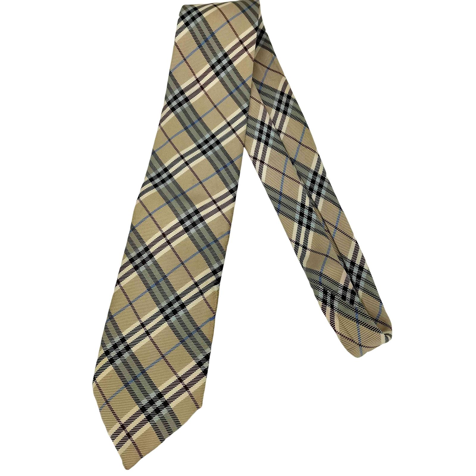 未使用タグ付　バーバリーロンドン　ネクタイ ノバチェック 数量限定，お買い得】 バーバリー BURBERRY ノバチェック ネクタイ