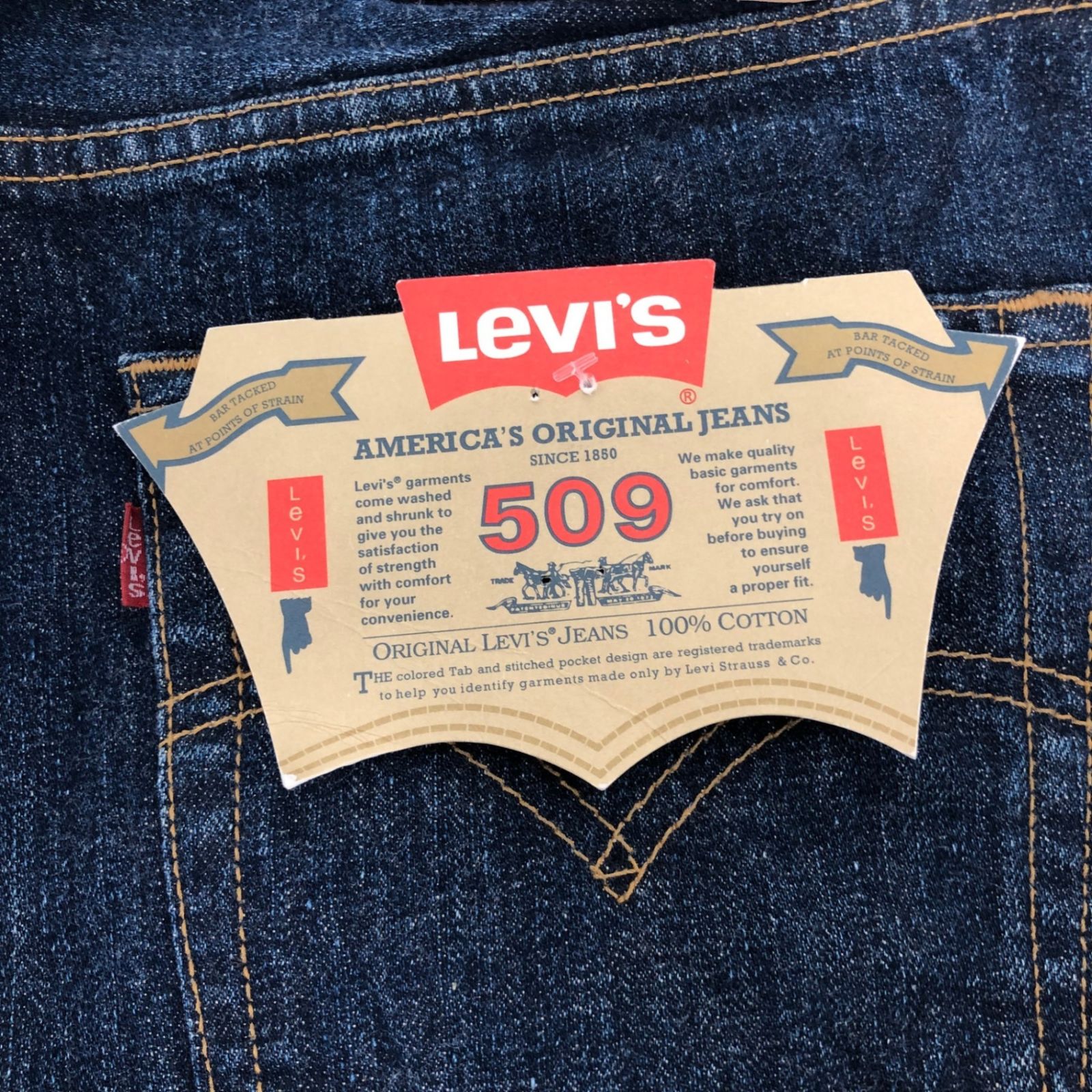 Levis/リーバイス/デットストック/509/98年/フィリピン/W32/メンズ