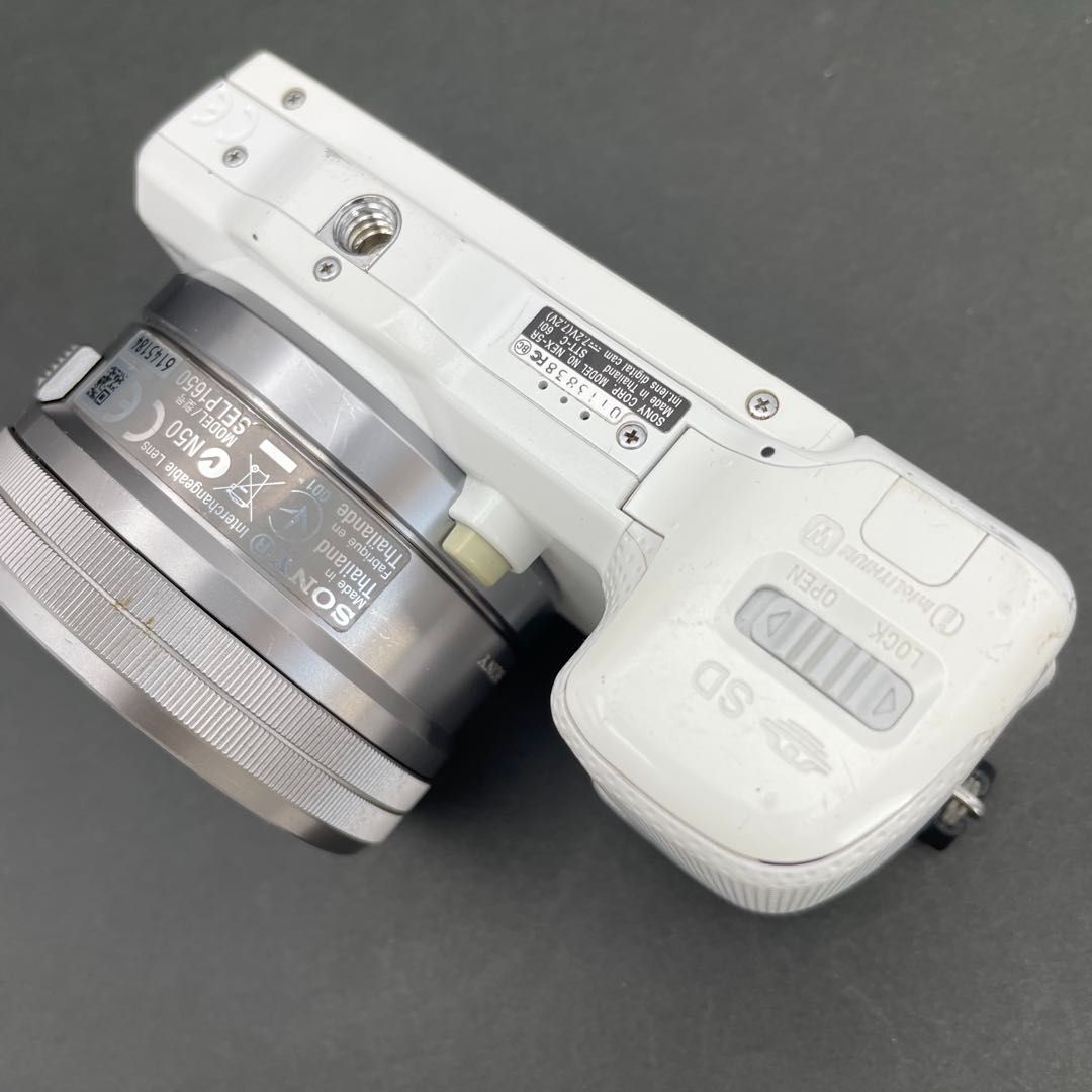 SONY α NEX-5RL パワーズームレンズキット 白ホワイト（本体：NEX-5R 