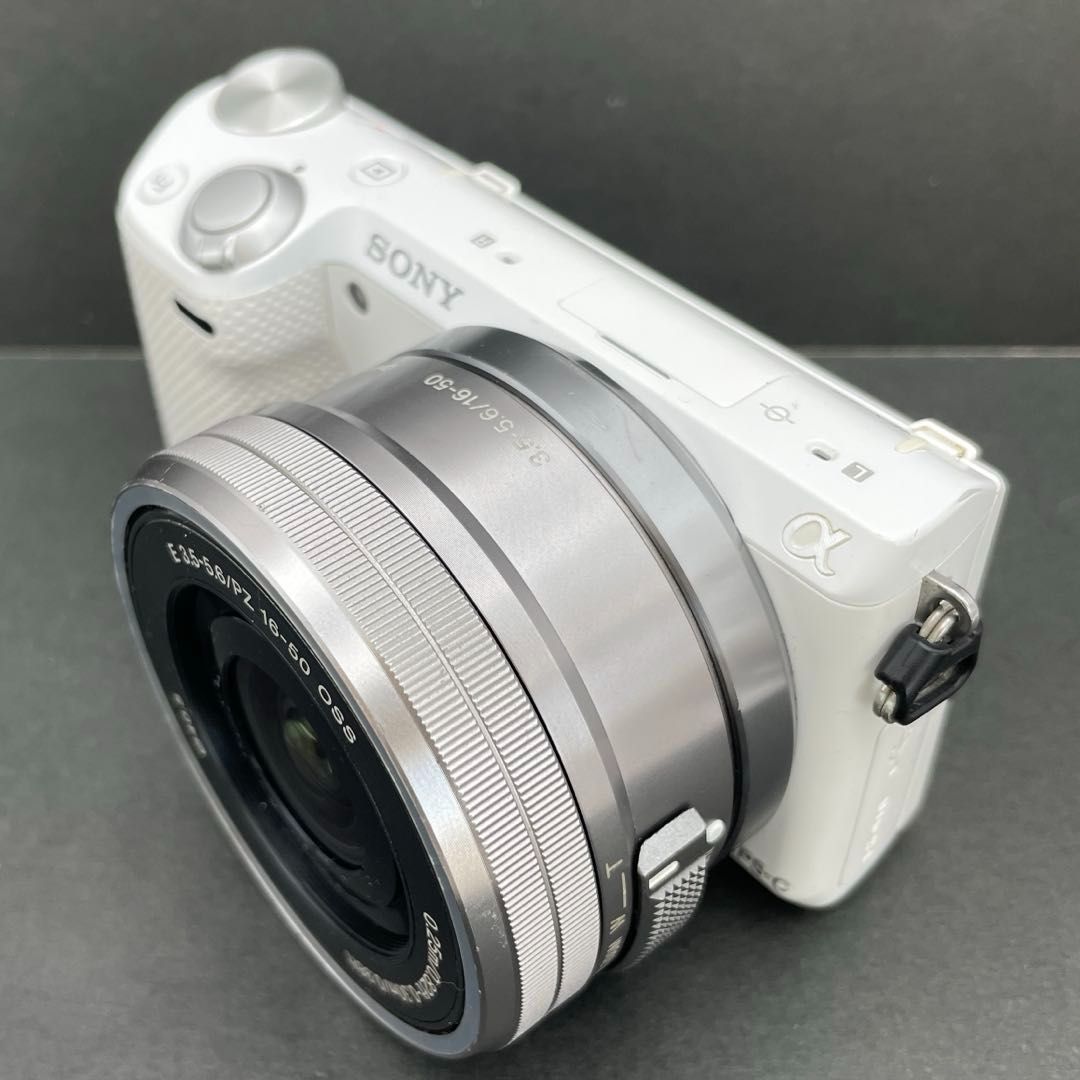 SONY α NEX-5RL パワーズームレンズキット 白ホワイト（本体：NEX-5R 