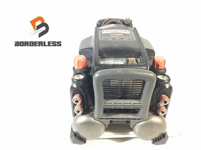 ☆中古品☆HITACHI 日立工機 100V 11L 高圧 エアコンプレッサー EC1445H 黒 さわモデル エアーコンプレッサー エア工具127255