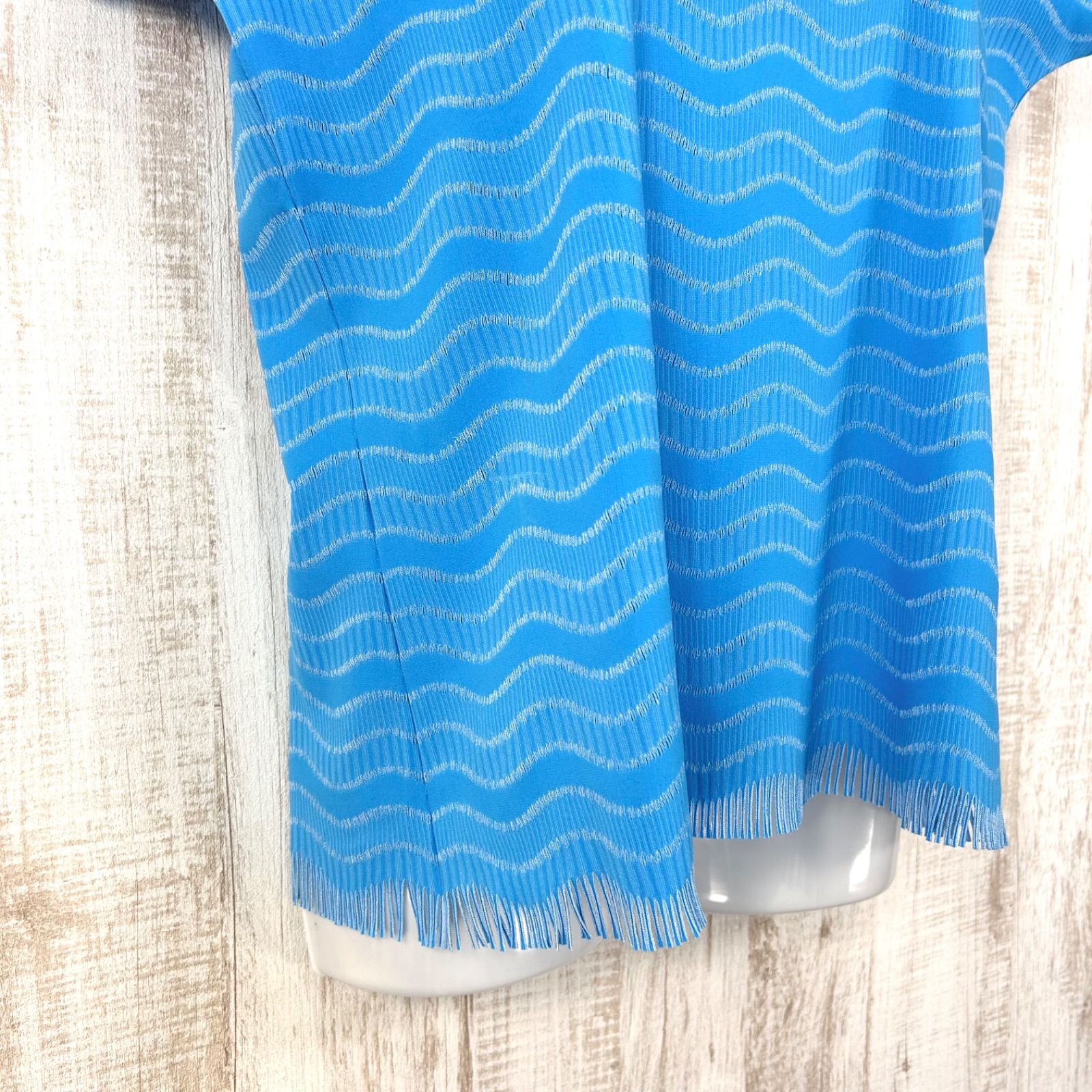 美品 ISSEY MIYAKE PLEATS PLEASE イッセイミヤケ プリーツプリーズ 波 