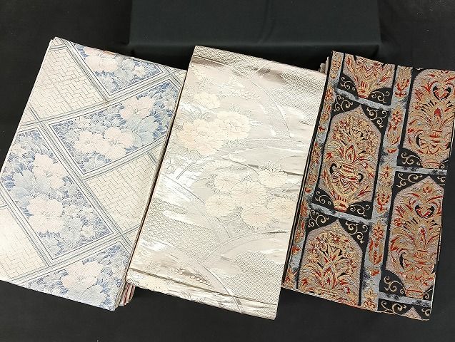 平和屋着物□袋帯 西陣 まとめて100点 鳳凰 向かい鶴 牛 人物 向かい蝶