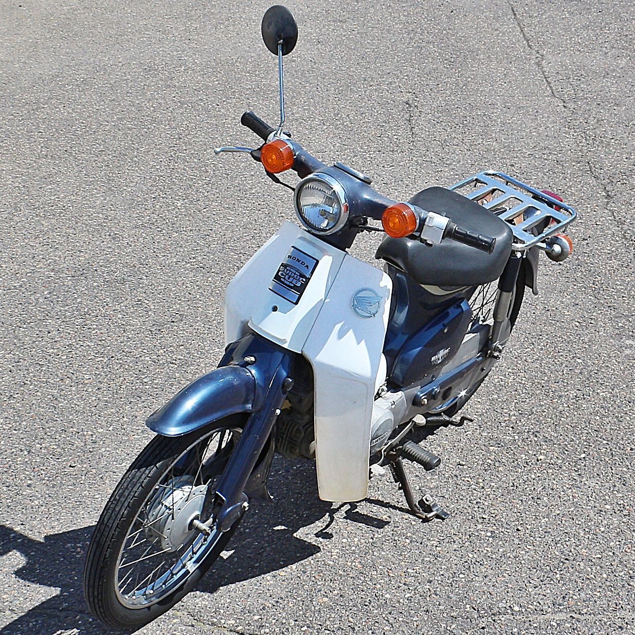 新潟発 ホンダ スーパーカブ A-C50型 ネイビー カブ 通勤 通学 バイク