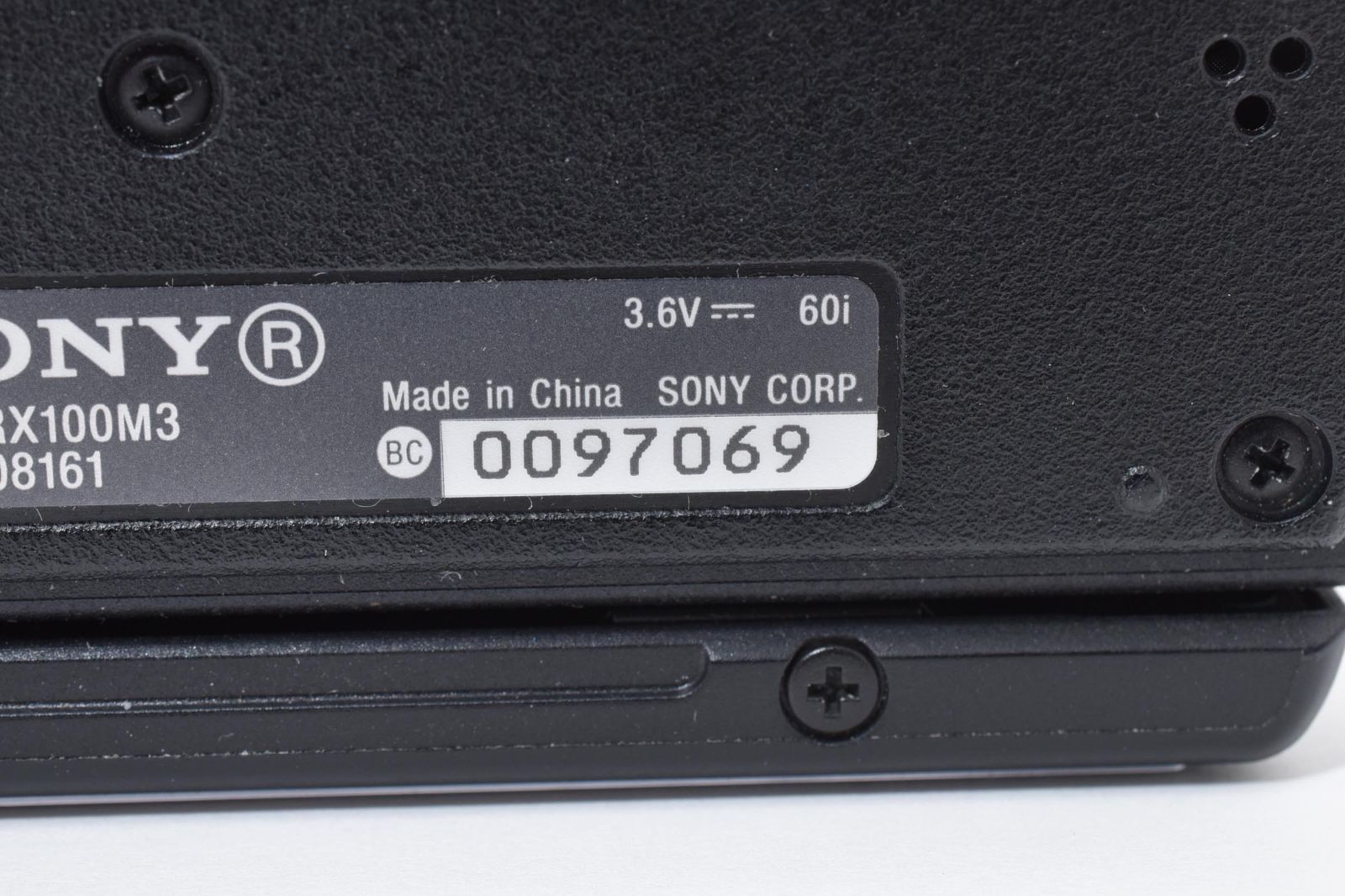 【返品保証・動作確認済】SONY RX100M3 SONY ソニー Cyber-shot DSC-RX100M3 /3095 動作OK 返金保証 - メルカリ
