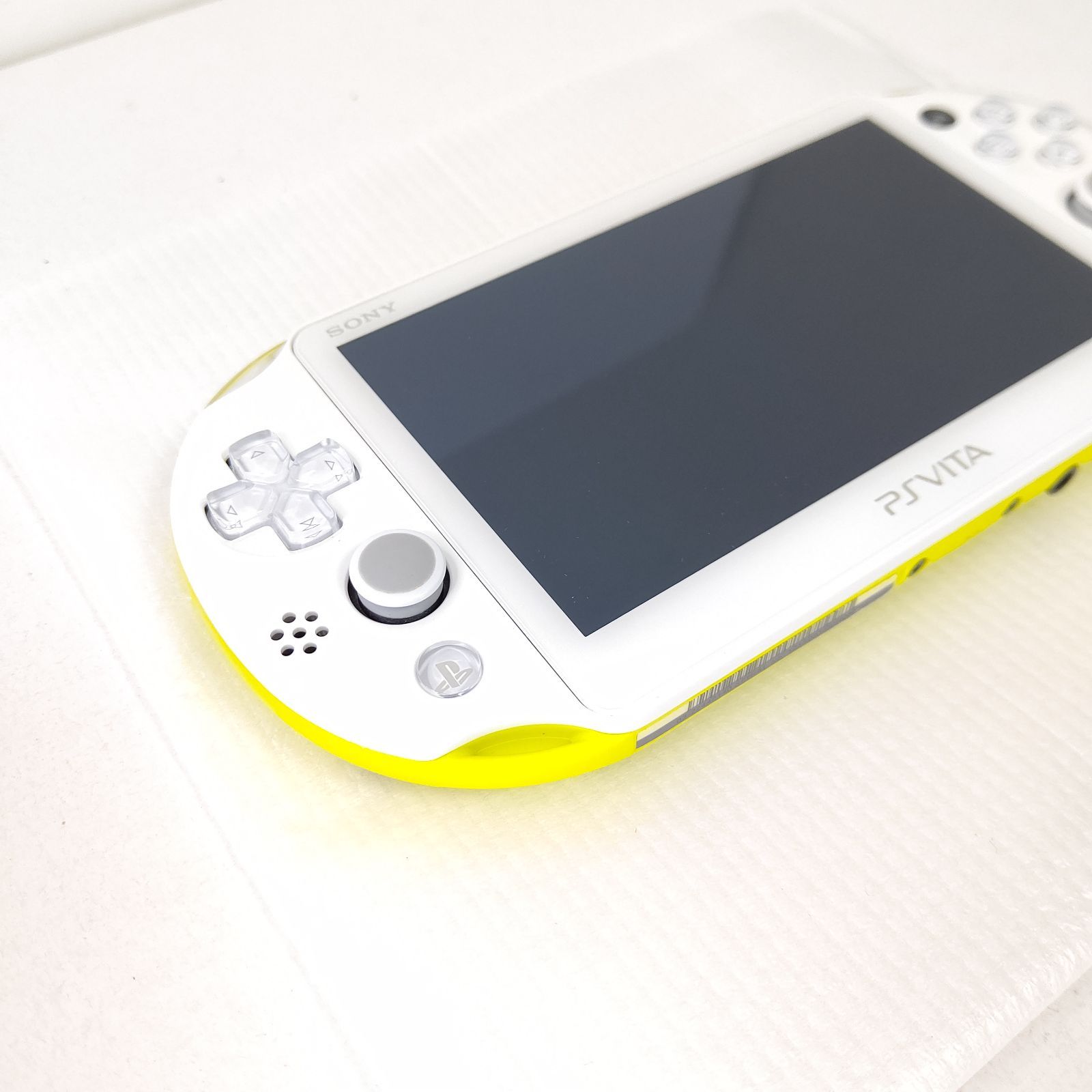 極美品 ソニー PSvita pch2000 ライムグリーン ホワイト セット - メルカリ