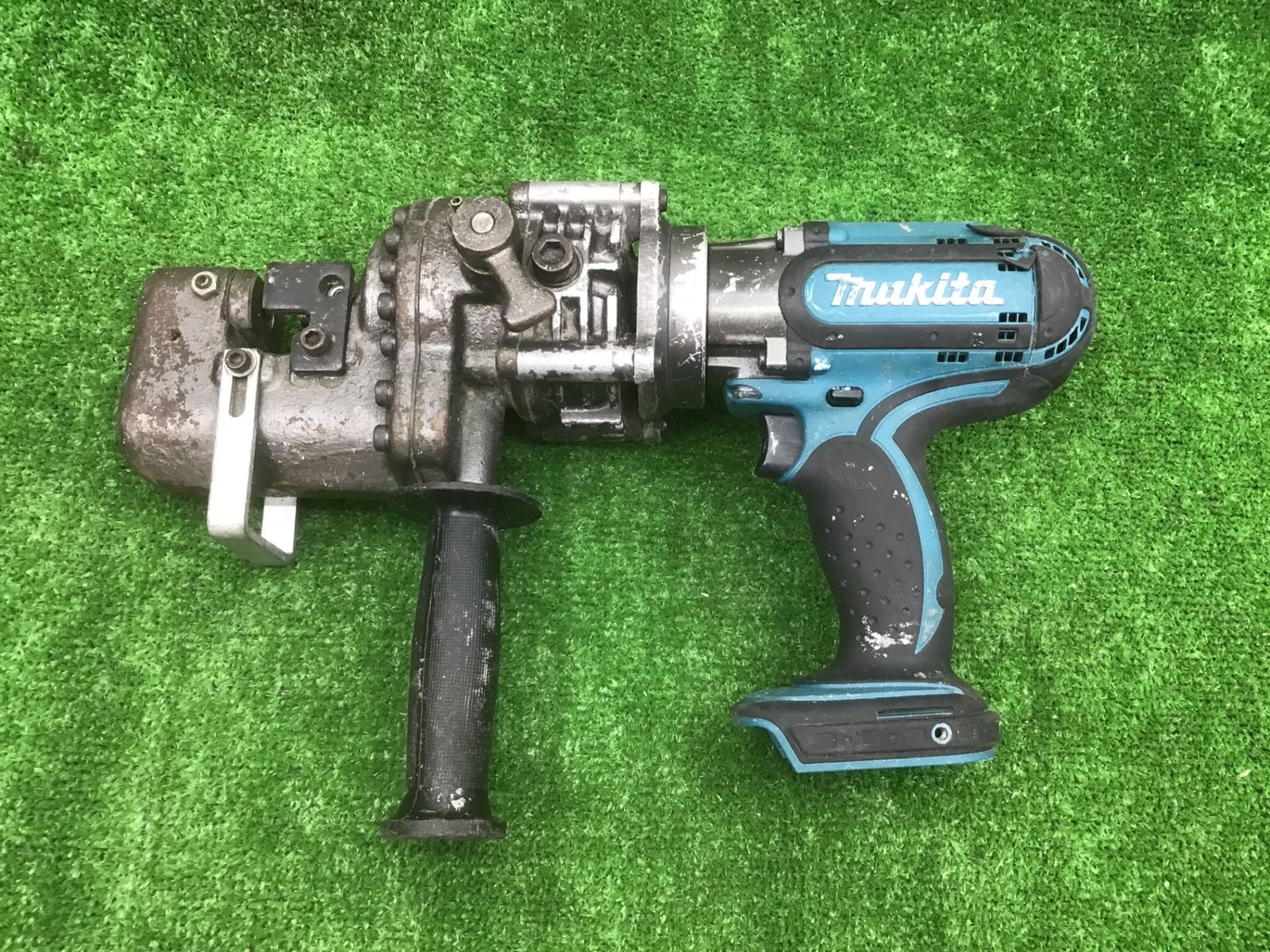 【ジャンク品】オグラOgura　makitaマキタ 18vコードレスパンチャ HPC-615DF♪アクトツール富山店♪Y6