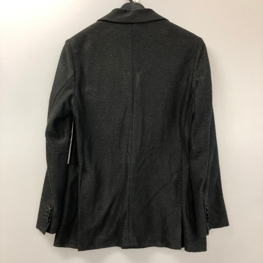 チルコロ テーラードジャケット ダブル リネン グレー系【AFB11