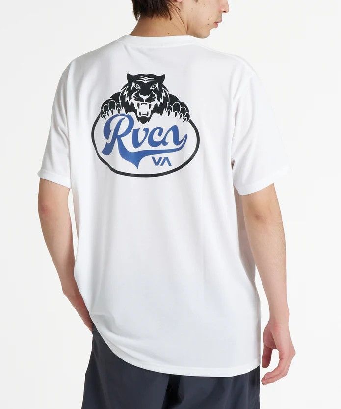 2026春夏 新品【RVCA/ルーカ/ルカ】【水陸両用】【吸水速乾】【UPF30】BLANCE HORIZON SFST サーフTシャツ WHT メンズ BG04A856