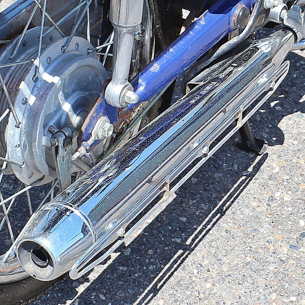 新潟発 ホンダ プレスカブ C50BNY カラーPB-186 ネイビー 新聞配達
