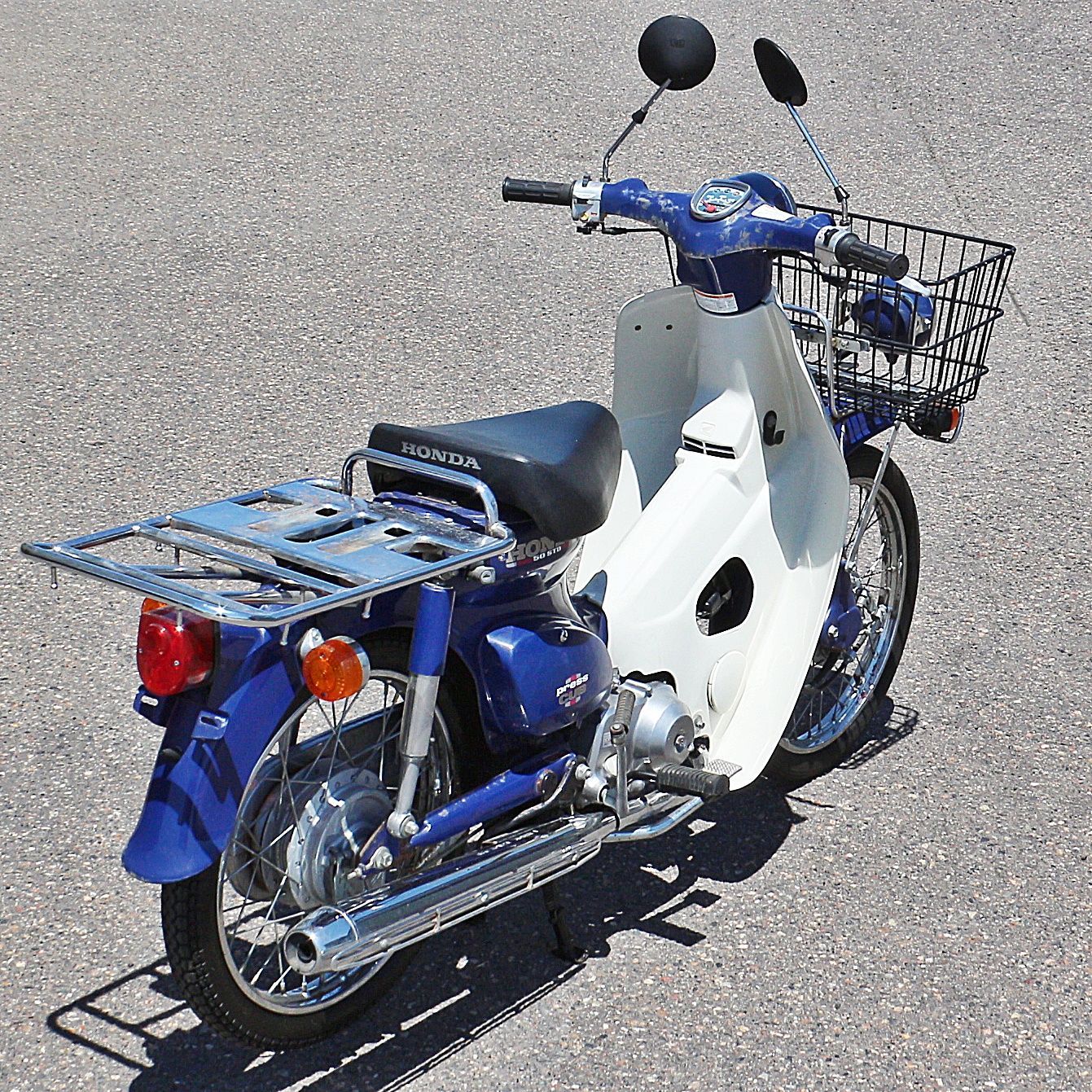 新潟発 ホンダ プレスカブ C50BNY カラーPB-186 ネイビー 新聞配達