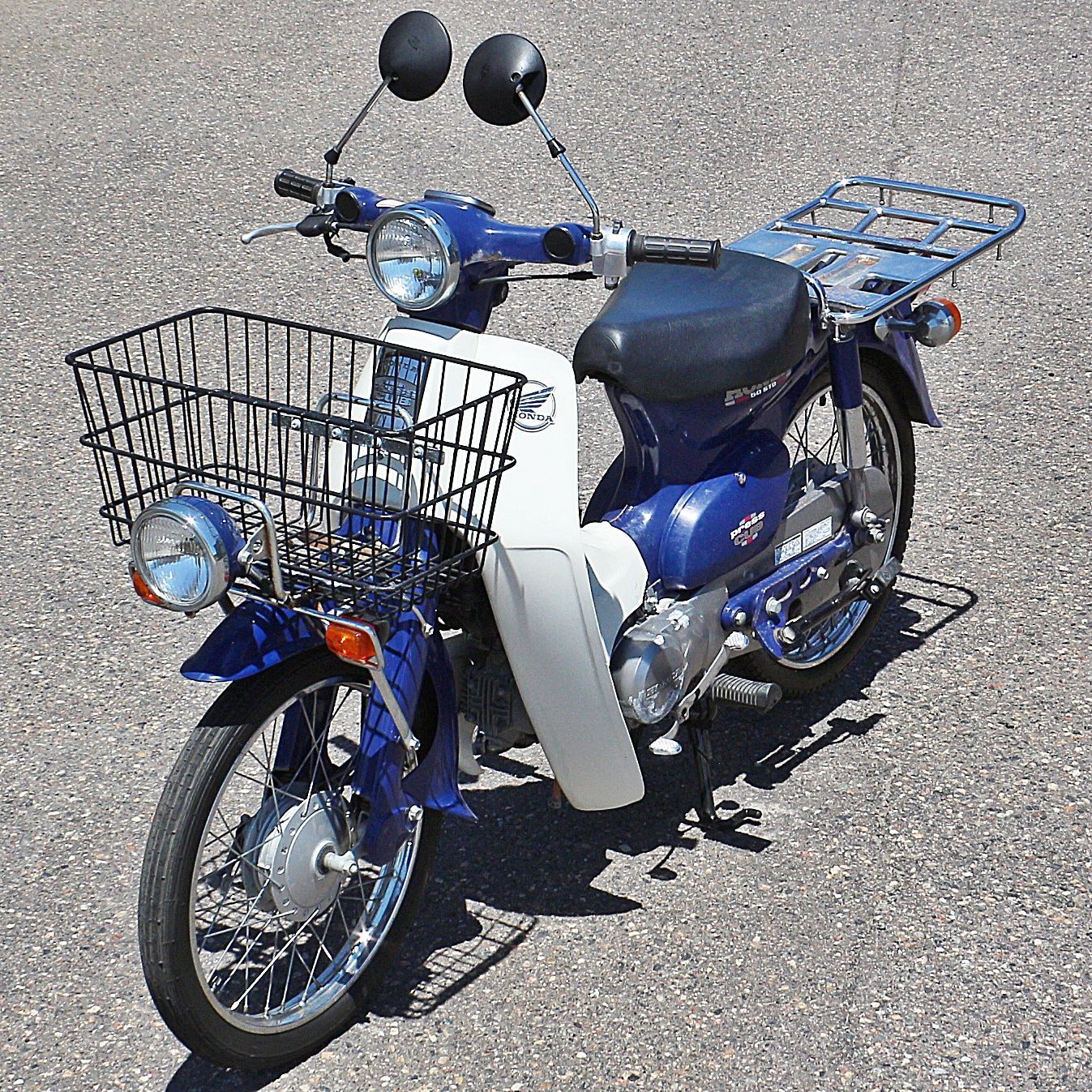新潟発 ホンダ プレスカブ C50BNY カラーPB-186 ネイビー 新聞配達