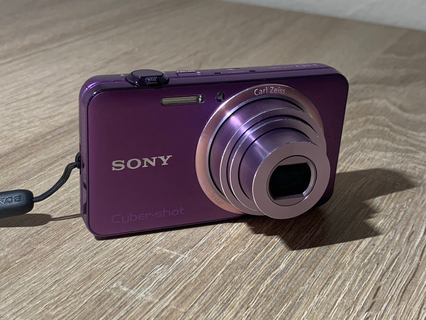 0381 Sony ソニー Cyber-shot DSC-WX70 パープル デジカメ 動作確認