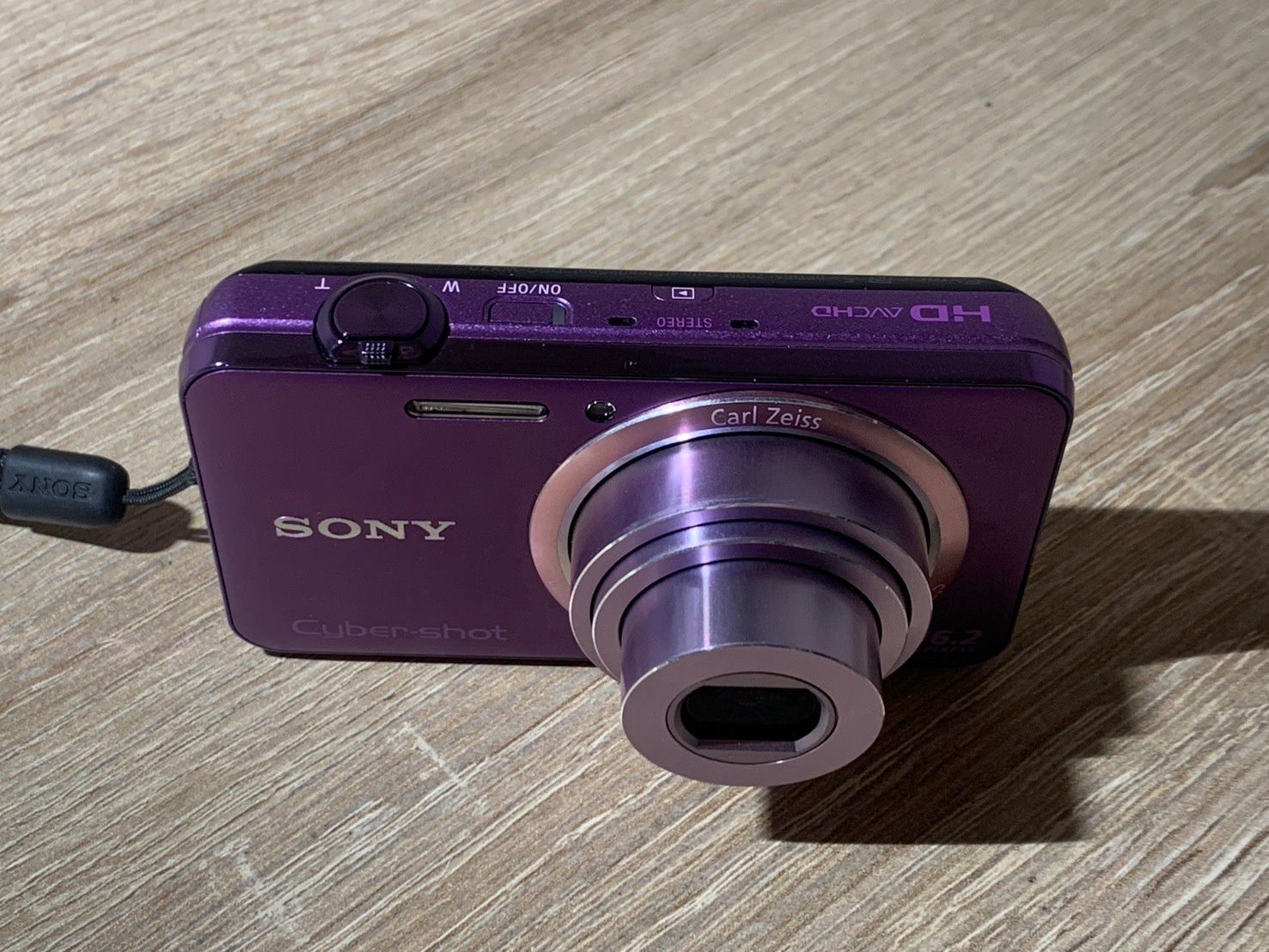 0381 Sony ソニー Cyber-shot DSC-WX70 パープル デジカメ 動作確認
