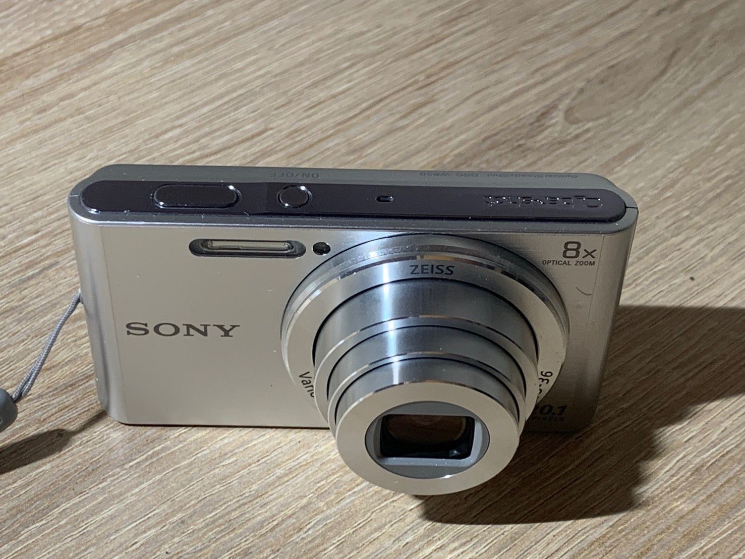 0523 Sony ソニー Cyber-shot DSC-W830 シルバー デジカメ 動作確認